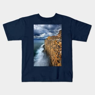 Wave attack against Monemvasia Kids T-Shirt